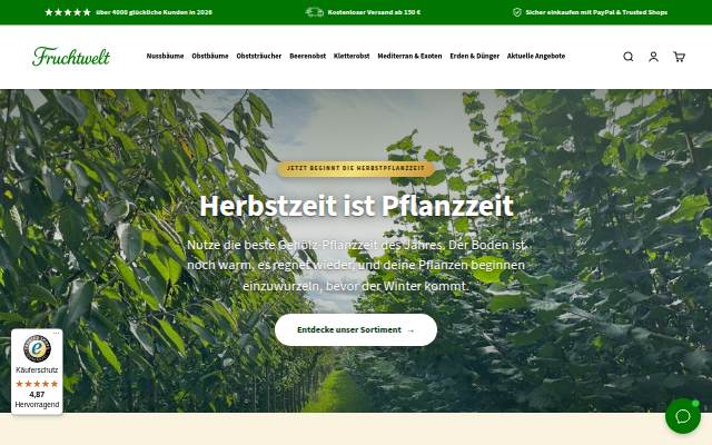 Fruchtwelt storefront