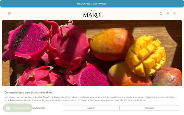 Frutas Marol | La mejor selección storefront