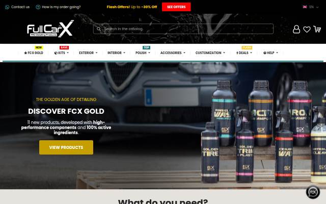 FULLCARX storefront