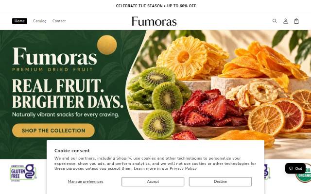Startseite von Fumoras