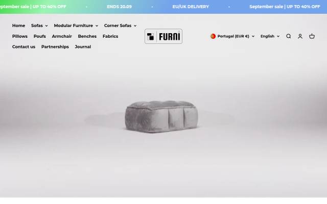 Furni storefront