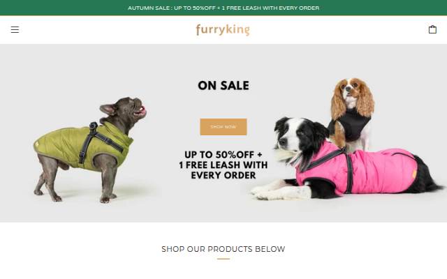 FurryKing storefront