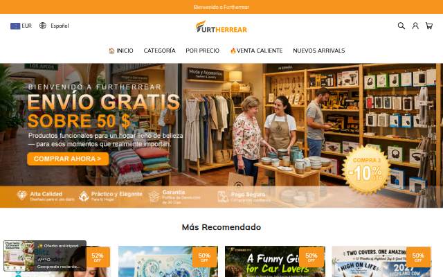 Furtherrear storefront