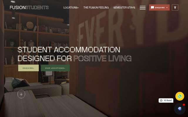 Fusion Students storefront