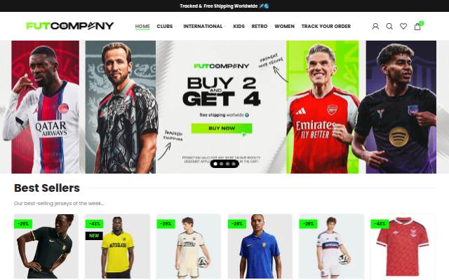 Futcompany storefront