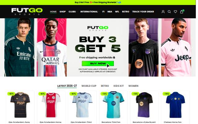 Futgo Store storefront