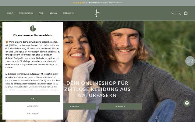 FUXBAU storefront