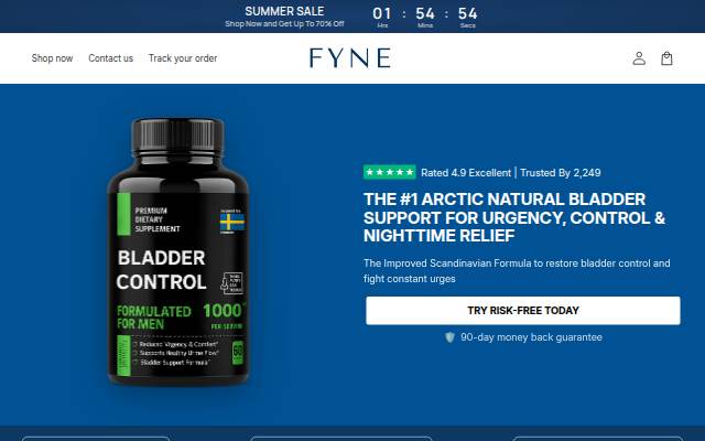 Fyne storefront