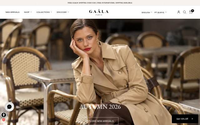 Startseite von Gaâla