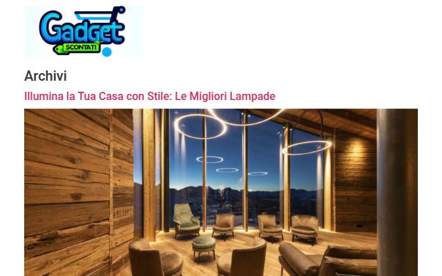 Gadget Scontati storefront