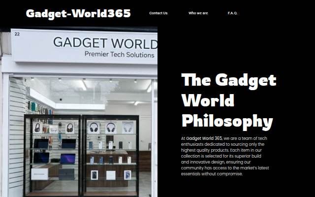 gadget storefront