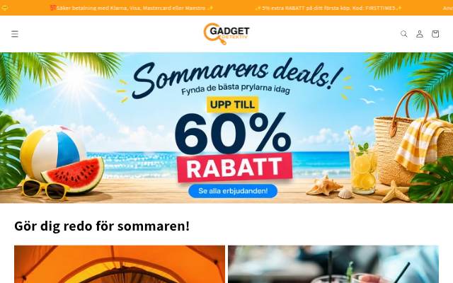 Montra da Gadgetdetektiv SE