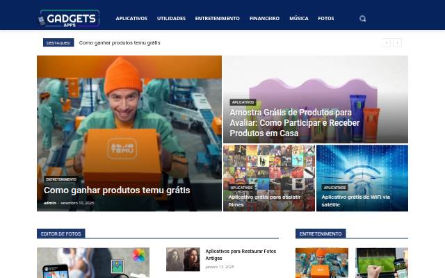 Gadgets &amp; Apps storefront