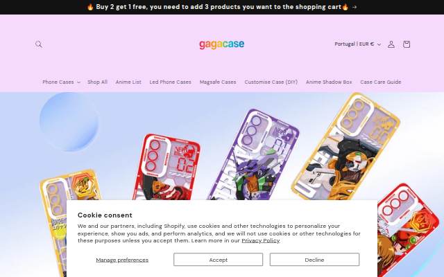 gagacase storefront