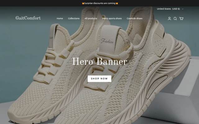 GaitComfort storefront