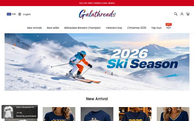 Startseite von Galathreads