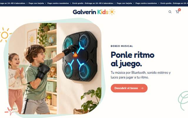 Galverin Kids storefront