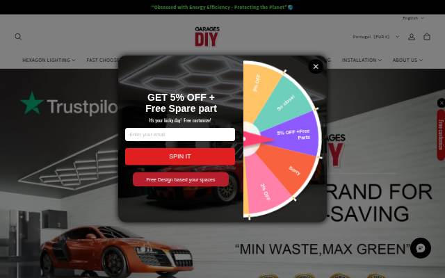 GaragesDIY storefront