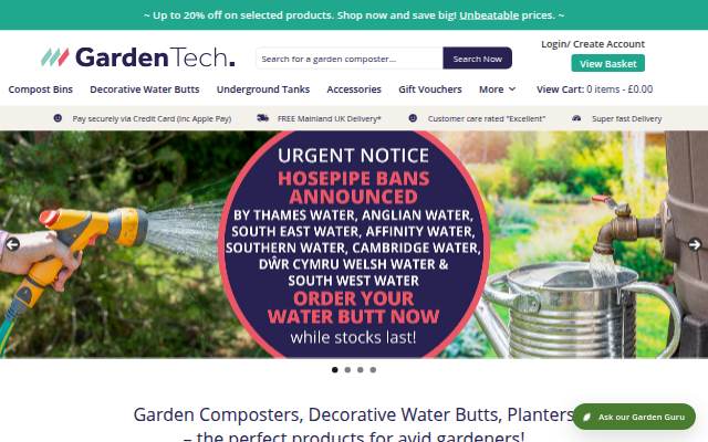 Garden Tech storefront