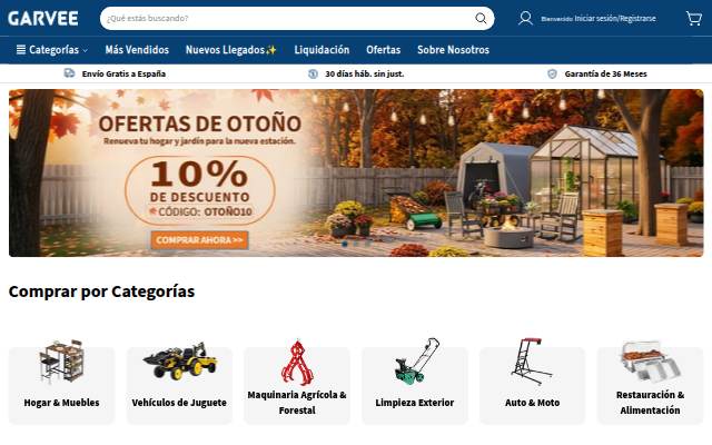 GARVEEES storefront