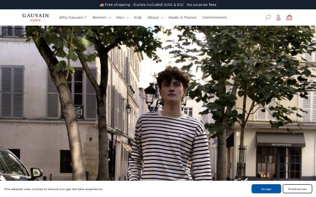 Gauvain Paris storefront