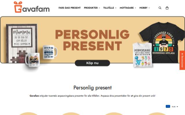 Gavafam storefront