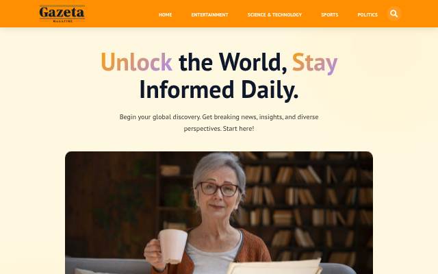 Montra da GAZETAMAGAZINE.COM