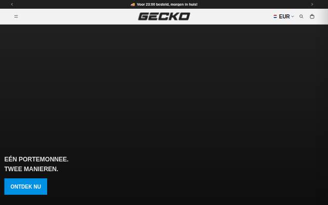 Gecko-wallet storefront