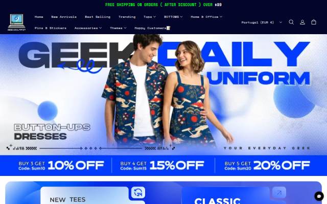 Montra da Geeksoutfit