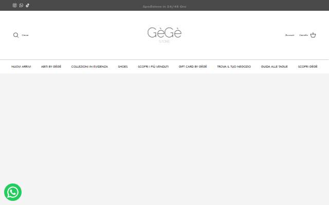 GèGè Store storefront