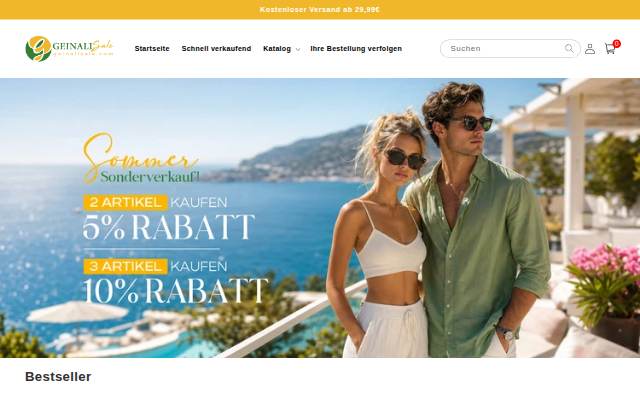 geinallsale storefront