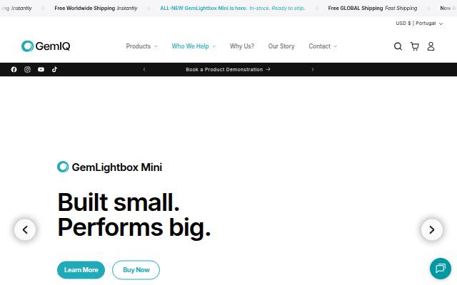 GemIQ storefront