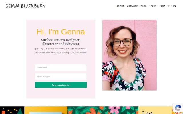 Genna Blackburn storefront