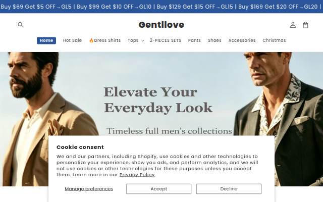 Gentllove storefront
