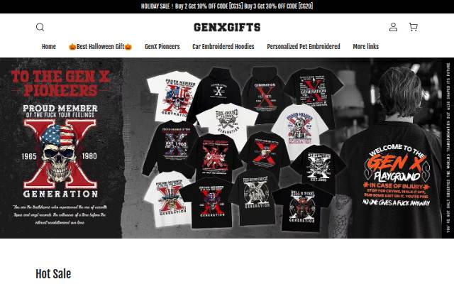 genxgifts.com storefront