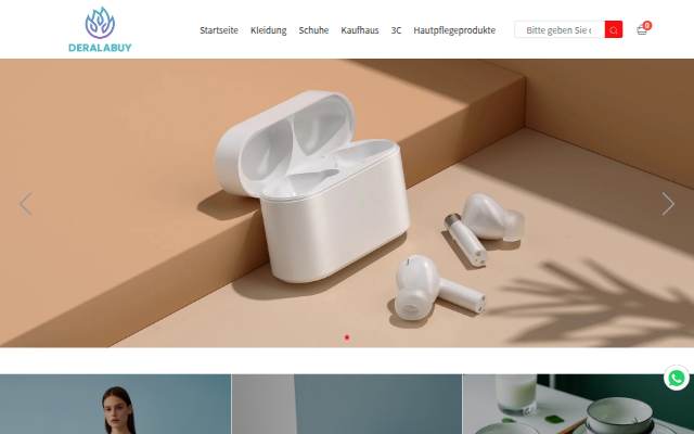 Willkommen zum Einkaufen storefront