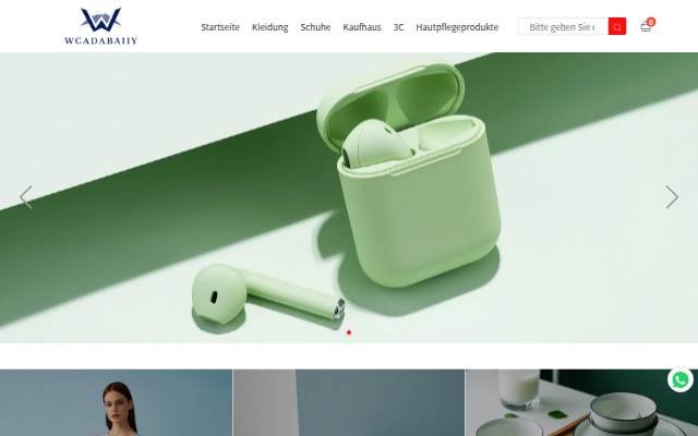Willkommen zum Einkaufen storefront