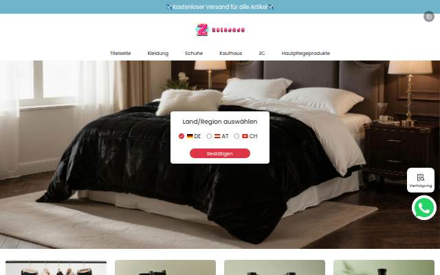 Sonderangebote storefront