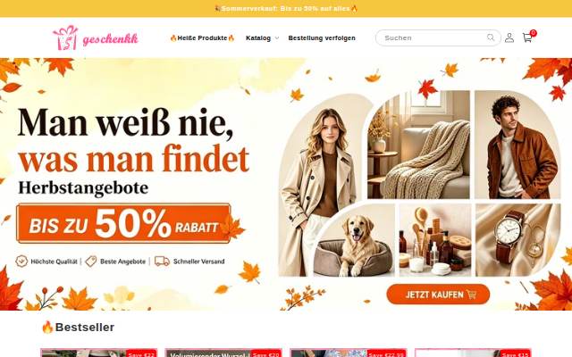 geschenkk storefront