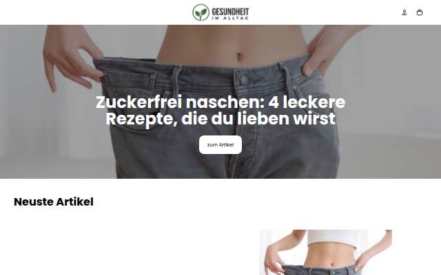 Gesundheit im Alltag Magazin storefront