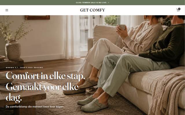 Get Comfy storefront