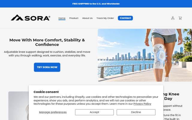 SORA storefront