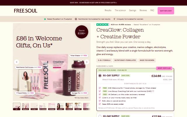 Free Soul storefront