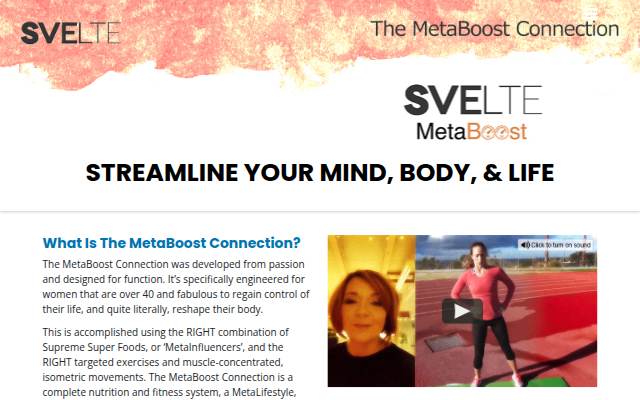 The MetaBoost Connection storefront