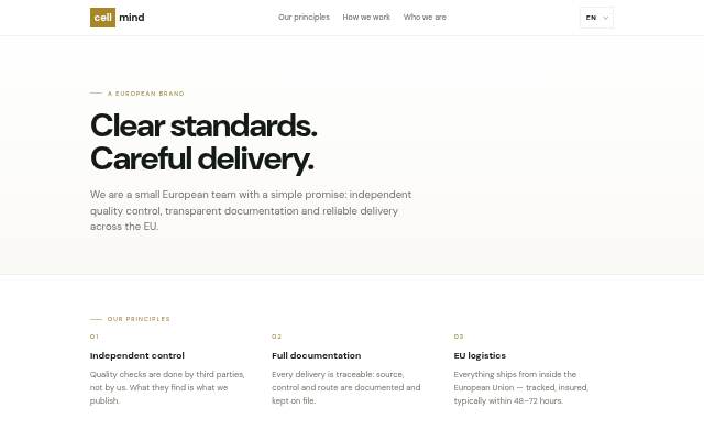 cellmind — Up to 15% off sitewide storefront