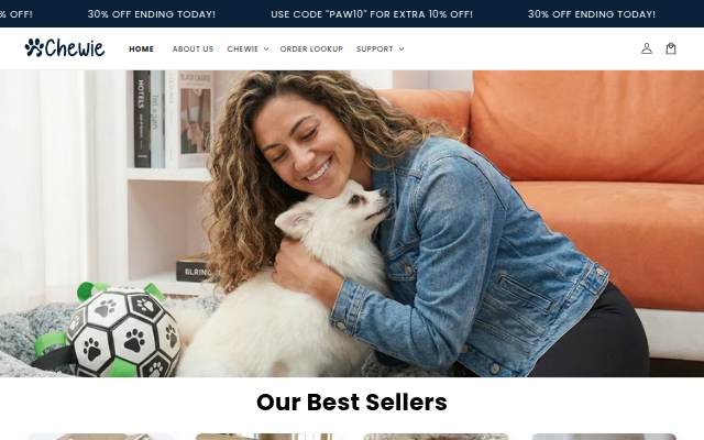 Chewie storefront
