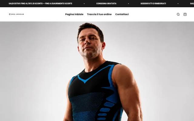 Startseite von Core Armour®