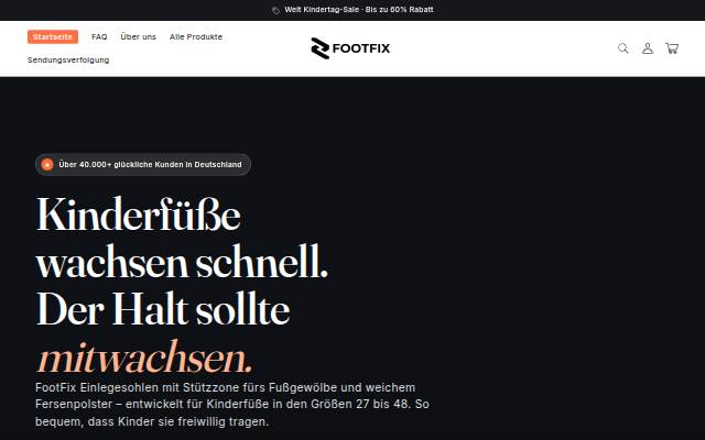 FootFix® storefront