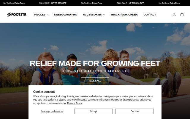Footstr storefront