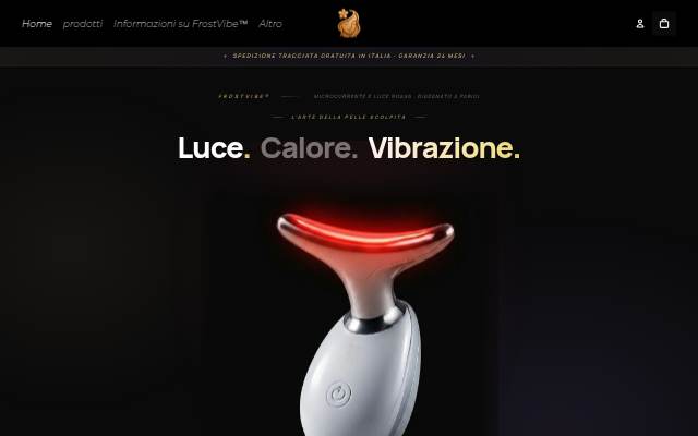 FrostVibe storefront